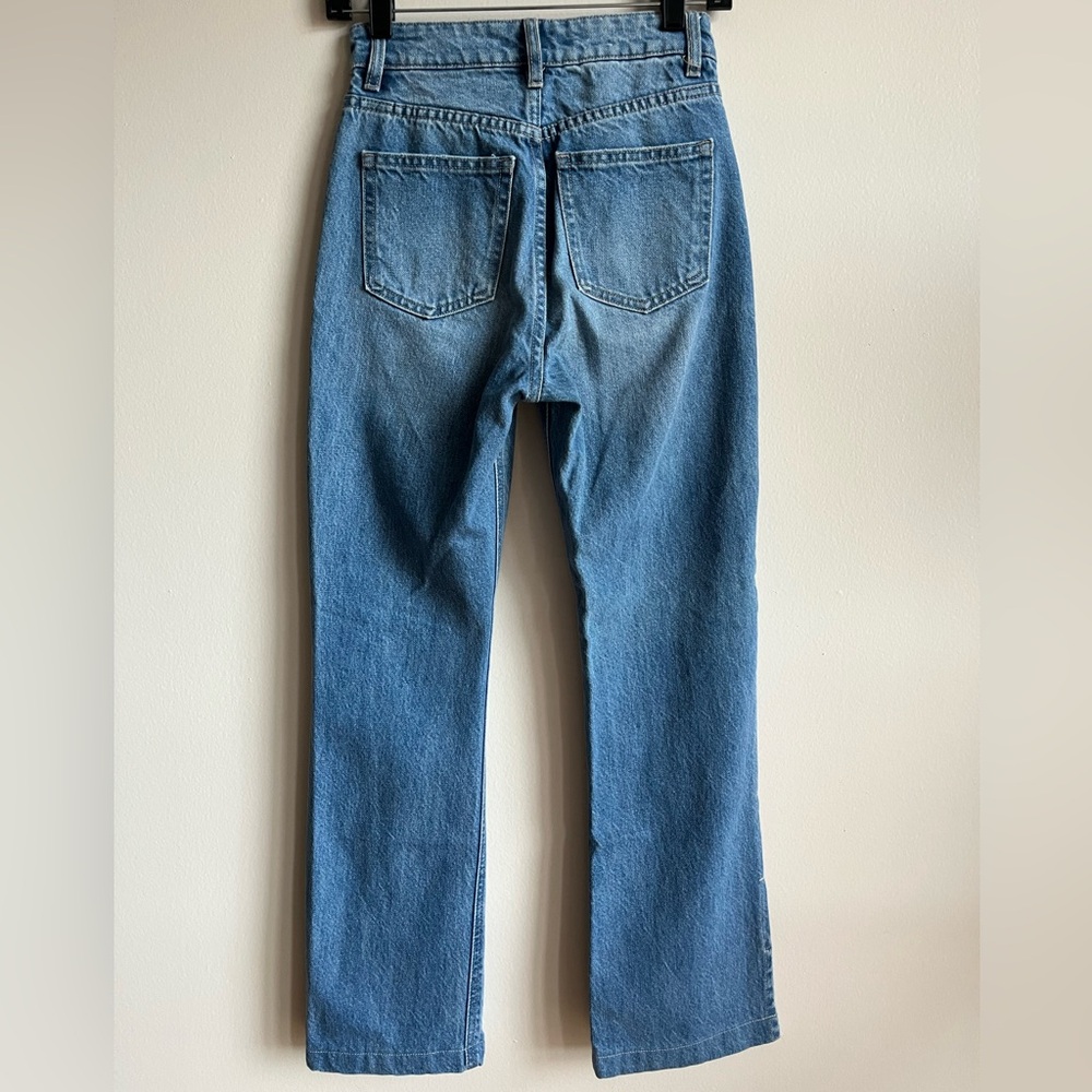 H&M Straight High Split Jeans - Picture 13 of 16